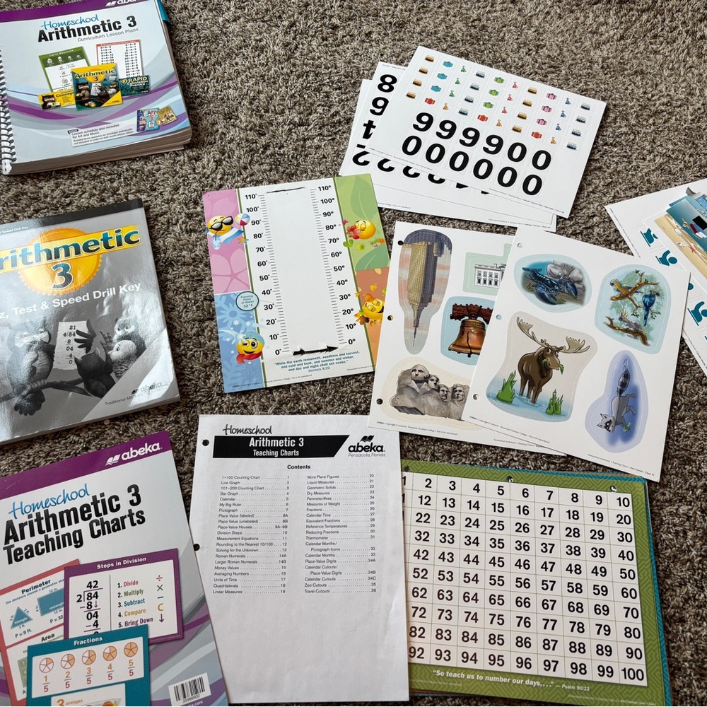 Abeka Grade 3 Teacher/Student Set